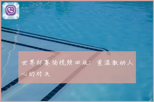 世界杯赛场视频回放：重温激动人心的对决