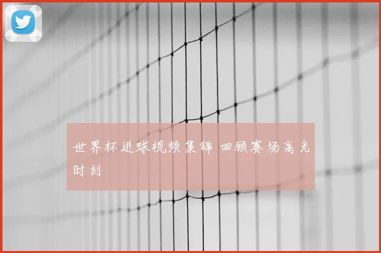 世界杯进球视频集锦 回顾赛场高光时刻
